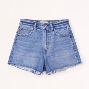 Abercrombie & Fitch curve love 90s relaxed cutoff short